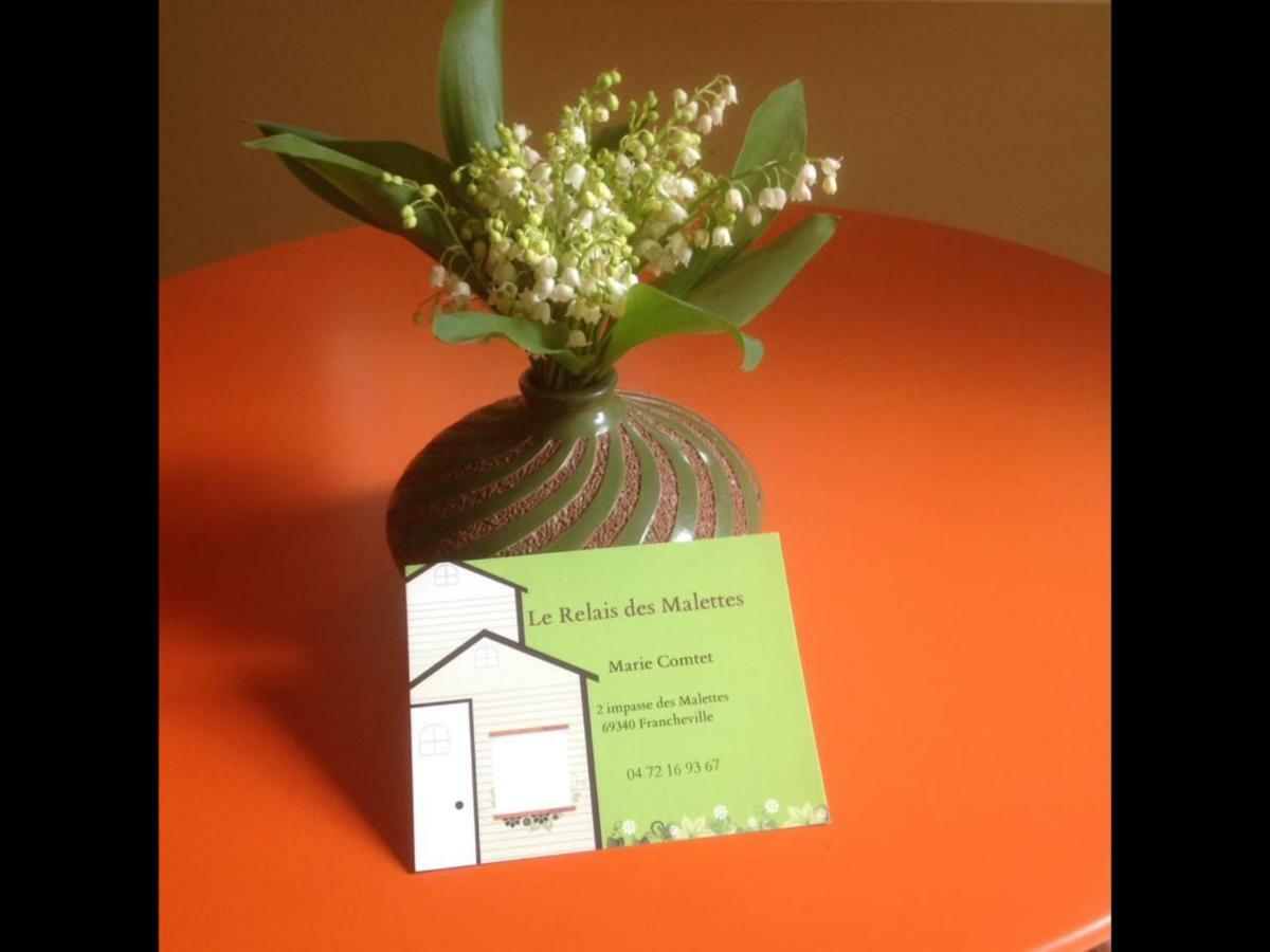 Le Relais Des Malettes Chambres D'Hotes B&B 弗朗舍维尔 外观 照片
